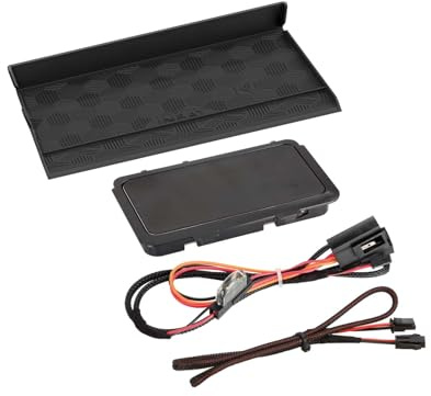 INBAY 10W Handyhalterung Auto Ablagefach Induktiv/Kabellos passend für VW Arteon Facelift (3H), Passat B8 Facelift (3G) - Autohalterung Zubehör Innenraum - Qi