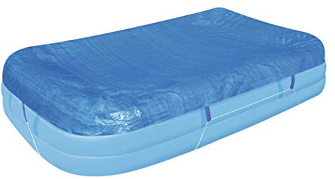 Hamaio Poolabdeckung Rechteckig, Aufstellpool Abdeckung - wasserdichte, Staubdichte, Regensichere, Verdickte Poolschutzabdeckung, 262 X 175 cm