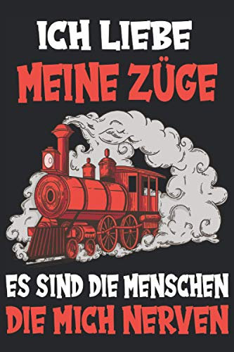 Modelleisenbahn Dampflok Modellbau Zug Lok Spruch Notizbuch: Modelleisenbahn H0 | Modelleisenbahn H0 Zubehör