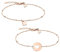 Tamaris Geschenkset Armbänder Edelstahl Roségold