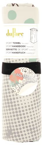 duParc Active Wear Sporthandtuch aus Mikrofaser, beidseitig, schnell trocknend, absorbierend, leicht, bunt, XXL, 180 x 60 cm