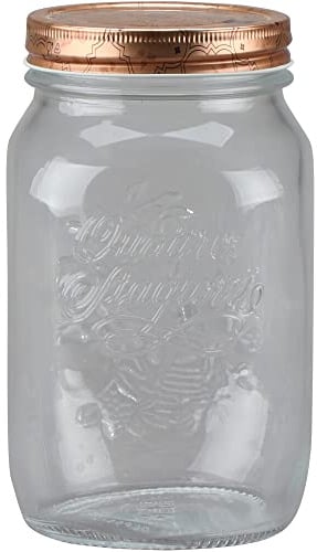 Siena Home Glas Cucinare 1,0 l, 6er-Pack Quattro Stagioni 70/kupferfarben