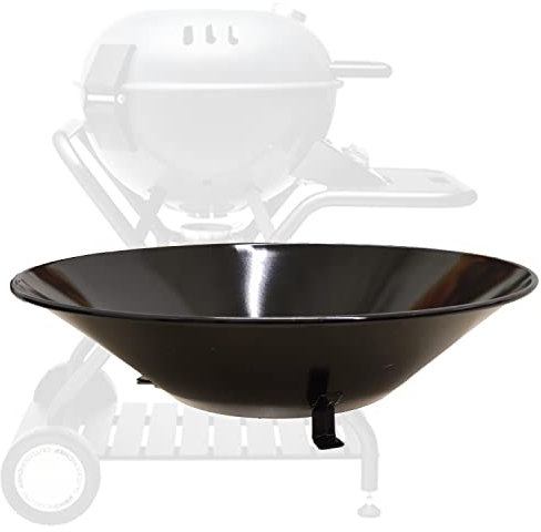 Outdoorchef Ersatz Trichter für 570er Gas Grill Kugel [Flammschutz] 1 Stück OBERER Ring Gasgrill Kugelgrill Outdoorchef emailliert DM 49 cm H 12 cm Diverse Modelle BIS 2017 Hersteller Nr. 18.320.02