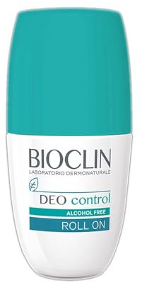 BioClin Deo Control - Roll On Deodorante Ipersudorazione Delicato Profumo, 50ml