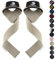 Fitgriff® Zughilfen (gepolstert) für Krafttraining, Bodybuilding, Fitness - Kreuzheben Gurte - Lifting Straps - für Frauen und Männer (Sand, Silicone)