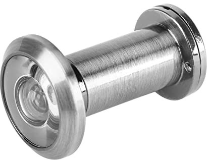 ViaGasaFamido Türspion mit 200 Grad Großem Betrachtungswinkel und Sichtschutz, Einfache Installation, Geeignet für 35-mm-60-mm-Türen (Drahtziehen)