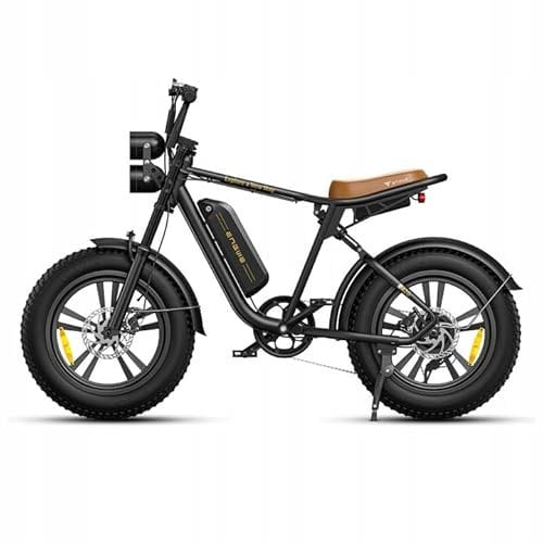 ENGWE M20 Electric Bike for Man, Mountain E-bike with 20×4.0 Fat Tire, 48V 13AH Detachable Battery,All -Terrain Bike with 7-Speed for Adults (Black)