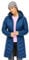 Jeff Green Damen Leichter Daunen Outdoor Mantel Lidia, Farbe:Blue, Größe:44
