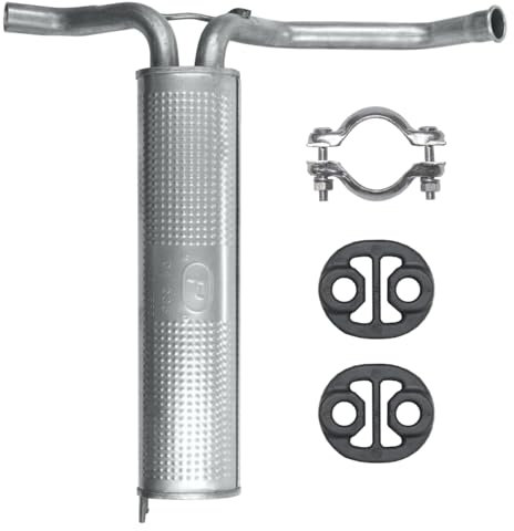 Schalldämpferset Auspuff Endtopf für Peugeot 107 1 I 2005-2010 1.4 HDI Schrägheck