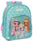 Safta RAINBOW HIGH PARADISE - Mochila Infantil, Ideal para Niños de Diferentes Edades, Cómoda y Versátil, Calidad y Resistencia, 28x10x34 cm, Color Azul Turquesa