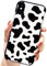 AMART for iPhone Xs Max Case Cow Print,Cute Animal Cow Pattern Design Silicone Shockproof Protective TUP Bumper Gilrs Boys Case for iPhone Xs Max