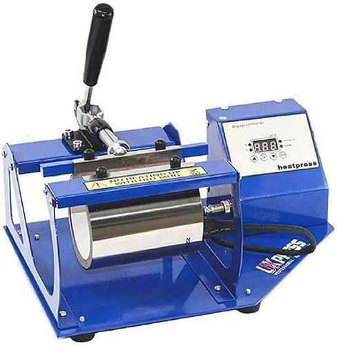 shine planet Mug Heat Press Machine for Sublimation 6oz 11oz 15oz 12oz & 17oz Latte Coffee Mugs Cups, Money Boxes, Beer Steins Heat Transfer Printing Machine 220 V (WER160 Mug Heat Press Machine)