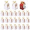 CHGCRAFT 24 Set Sublimazione Mugs Blanks Scatole regalo con nastro Tazza da caffè Scatola regalo per Natale nozze festa tazze regalo Wrapping, Bianco