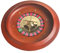 Sharplace Roulette-Spiel, Roulette-Rad, Party-Requisite, Interaktionstisch, Spiel, Plattenspieler, Holz, drehbar, für Familienreisen, KTV, Karneval