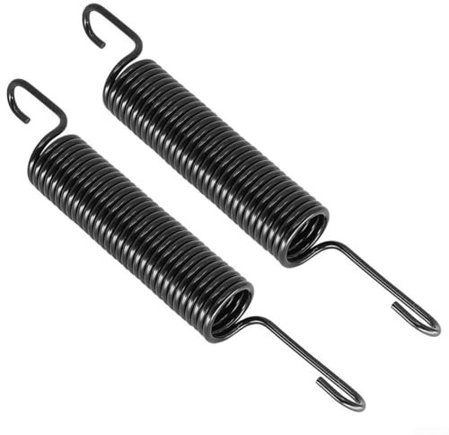 HEBEOT 2 Federn für Rasentraktoren, Ersatzfedern für Rasentraktoren, 55, 65, 120, 140, 300, 318, 322, 420 und 430, 21 x 15 x 5 cm
