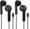 2 Pack USB C In Ear Earbuds, Wired Earphones for Apple iPhone 16/15 Series, Samsung Galaxy S23/S22/S21/S20/Ultra, Note 10/20, iPad - Hi-Fi Stereo Type C Headphones for Music and Calls (Black)
