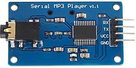 Serielles MP3 -Player -Modul WAV Player -Modul einstellbares Volumenmp3 -Player -Modul YX5300 MP3 -Player -Modul mit UART TTL Serial Control Play -Modus für DIY Electronic
