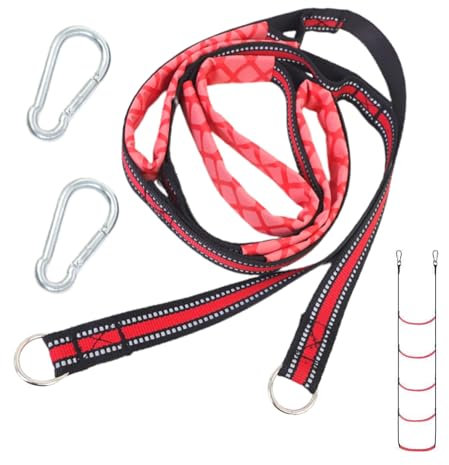 Boat Rope Ladder, 5 Step Marine Climbing Aid, Boarding Accessory, Quick Release for Kayak, Rv, Treehouse, Poolside Dock Entry, Outdoor Water Sports Gear 61.42x15.75 Inches