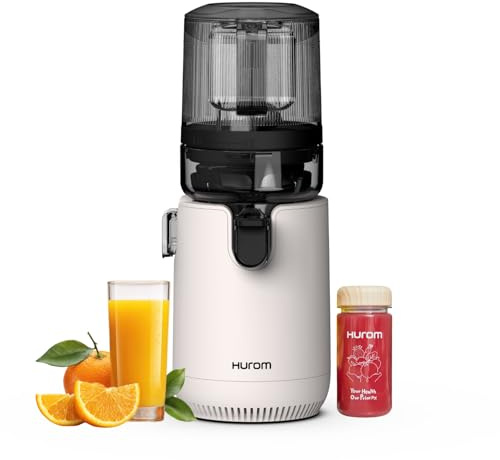 Hurom E50ST nuovo spremiagrumi | spremiagrumi elettrico a freddo | spremiagrumi per frutta e verdura | capacità 1,6 l | funzione di aspirazione automatica | senza BPA | 10 anni di garanzia | 150 W