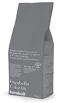 Kerakoll Fugabella Color Grout 3kg, 50 Colours (08, 3kg Bag)