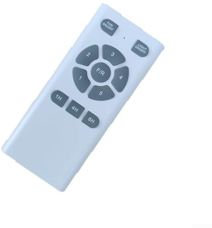 Control remoto para ventilador de techo ComfyHarbor con luz y ajuste variable para controlador DC inversor, accesorio de mando a distancia de repuesto compatible con modelos G DJ SQ (A)