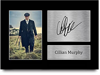 HWC Trading Cillian Murphy A4 Ungerahmt Signiert Gedruckt Autogramme Bild Druck-Fotoanzeige Geschenk Für Peaky Blinders Tv-Show-Fans