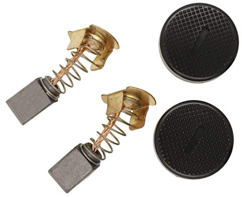 OTOTEC CB430 Spazzole di carbone con tappi di ricambio compatibili con Makita BGA450 BGA452 DGA452