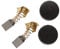 OTOTEC CB430 Spazzole di carbone con tappi di ricambio compatibili con Makita BGA450 BGA452 DGA452