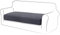 TIANSHU Sofa Sitzkissenbezug Stretch, Sitzkissenbezüge rutschfest, Jacquard-Stretch-Sofasitzbezug, Sofa überzug Elastischer, Schonbezug für Sofa Sitzkissen mit Gummiband (2 Sitzer,Grau)