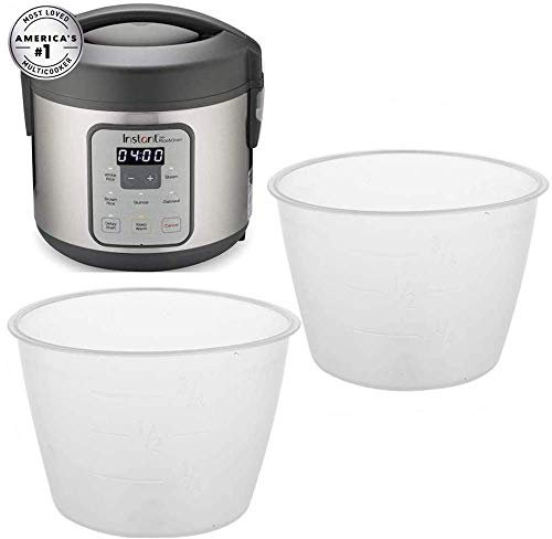 Original Rice Measuring Cup for Instant Zest Rice Cooker, Steamer 8-Cup, 20-Cup, 20-Cup Zest Plus Cooker Replacement Cup, 2 - Pack
