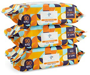 Alta + Antibacterial Hand Wipes 90 Wipes (3) Packs