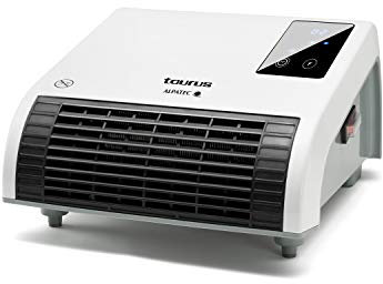 Taurus RCMB 231 - Calefactor 2 posiciones: mural y de suelo, 2000W, Apto para baños IP22, 2 potencias, Indicador de temperatura, Programable, Temporizador 12h, Control remoto, Hasta 20m2