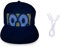 Decdeal LED Hüte Display Message Caps anpassbare BT Hat DIY 22 Animationen 20 Bilder Musikmodus Baseball Cap für Halloween Weihnachten Party Rave Musik Festival