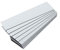 Magnet-Etiketten, Farbe (weiß, Länge 10 cm, Breite 2 cm), 25 Stück