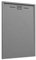 Piatto Doccia 70x140 Grigio Effetto Pietra Mod. Spanios Rettangolare in Vetroresina SMC Riducibile Piletta Inclusa e Cover In Tono Parama