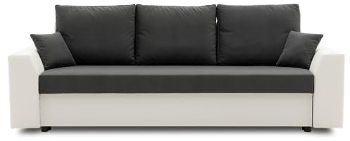 Couch Paul 1 PRO mit Schlaffunktion Best Couch mit Bettkasten! (Trinity 15 + REAL 17)