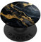 Black-Gold Marble modern elegant luxery design PopSockets Swappable PopGrip