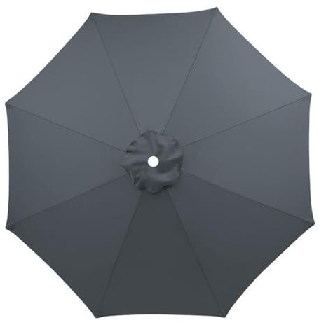 GeRRiT Sonnenschirm Ersatzbezug 3m 6/8 Streben, UV-Schutz Ampelschirm Bezug, Wasserdicht Schirmbezug Sonnenschirm Ersatzteile für Balkon, Garten, Pool und Strand,#2-8 Streben