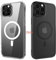 ANEWSIR for iPhone 14 Pro Case 2pcs (Clear+Matte Black), Compatible with Magsafe, Shockproof Protection, Magnetic Phone Cases for iPhone 14 Pro Cover 6.3 inch.