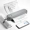 Bisofice L86 Imprimante thermique portable A4 300 dpi sans fil et connexion USB à l'ordinateur mobile