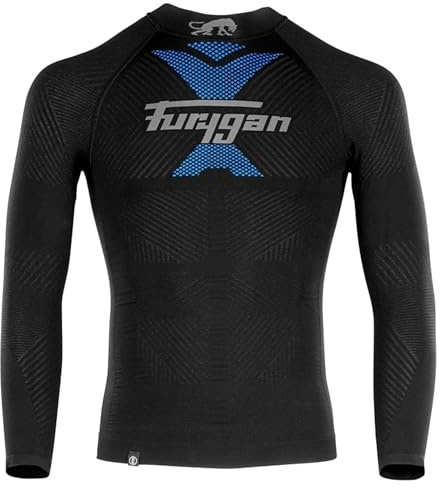 Furygan Active Long Sleeves Technisches Kleidungsstück mit 37.5® Thermoregulationstechnologie & Active Long Sleeves Thermo 37.5® - Technische Winterbekleidung - Nahtlose Atmungsaktivität und Wärme