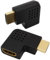 kwinfei Lot d'adaptateurs coudés 8K HDMI 90 et 270 degrés, HDMI 2.1 en forme de L pour clé TV, PS5, projecteur, moniteur, écran mural, 48 Gbit/s, 4K 120 Hz, Dolby Vision HDR ARC