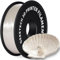 GEEETECH PLA filament 1.75mm Silk Weiß, 3d filament PLA for 3d Drucker 1kg spool