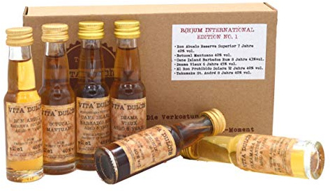 Vita Dulcis Tasting Box R(h) um Nr. 4: International Edition No.1-6x0,02l
