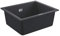Grohe 31654AP0 - K700 Fregadero individual, Gris (Granite Black), 53.3 x 45.7 cm