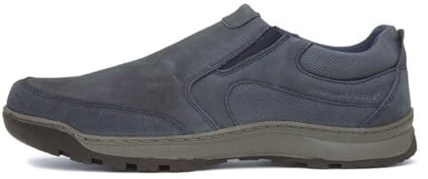 Hush Puppies Men's Jasper Moccasins, Blue Navy Nubuck, 7 UK