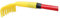 RASTRELLO RACCOLTA OLIVE CON MANICO TELESCOPICO MT. 3 cf. 6 pz.
