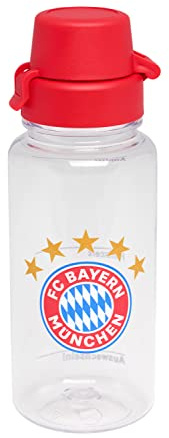 FC Bayern München Trinkflasche | Tritan |Kunststoff | Logo | Kinder | 0,4l