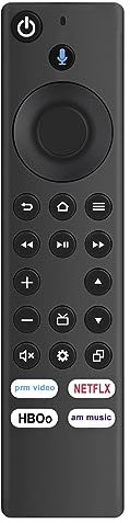 New Replacement Voice Remote Control fit for TCL Alto 8+ 2.1 Channel Sound Bar with Fire TV Edition, TS8011 Alto 8+ fit for TCL Fire TV Edition soundbar