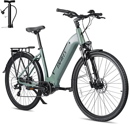 Fafrees Offiziell FM9 E-Bike Citybike Herren Elektrisch BAFANG Mittel Motor, Elektrofahrräder 700C*45C 65N.m 250W 36V 15Ah Akku, S Pedelec 6km/h Gehhilfe 25km/h, E Bike 150 kg Belastbar